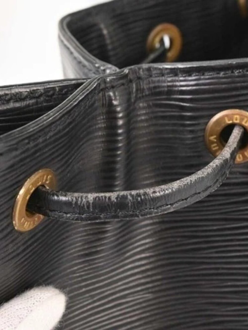 Best05 Louis Vuitton Epi Noe Shoulder Bag Noir Black M59002 VI0942 BQ00712 - Picture 15 of 16